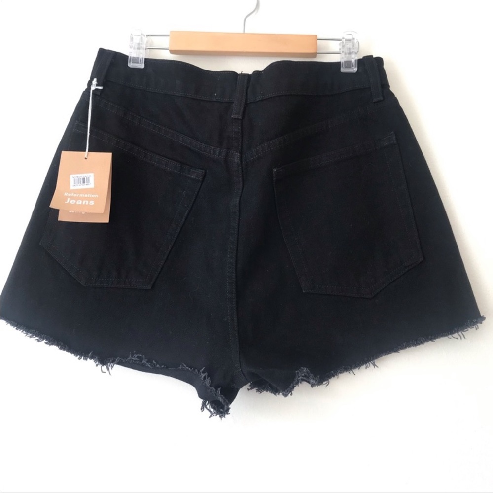 Reformation Dixie High Rise Jean Short - Picture 5 of 5